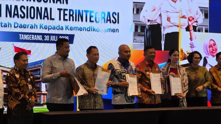 Dharmasraya Rampungkan Administrasi Pembangunan Sekolah Nasional Terintegras