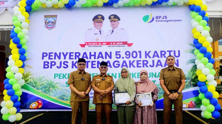 Bupati Pasbar Tegaskan Disiplin ASN, Lindungi 5.901 Pekerja Rentan