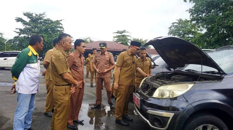 Sekda Pasbar Tunda TPP ASN Penunggak Pajak Kendaraan Dinas
