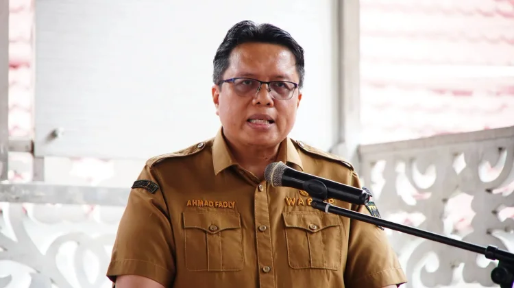 Wabup Ahmad Fadly Buka Diklat Calon Paskibraka