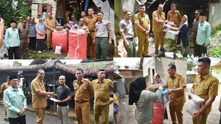 Yota Balad serahkan bantuan bagi rumah warga tertimpa pohon tumbang