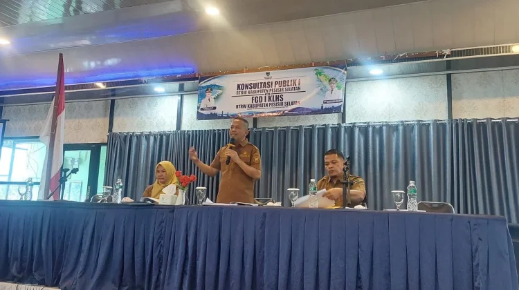 RTRW Jadi Fondasi Arah Pembangunan Pesisir Selatan
