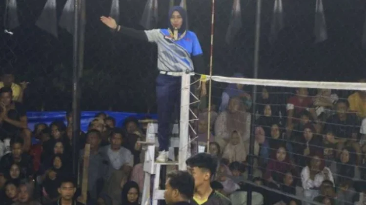 Seleksi Kedua Atlet Voli Putri Dharmasraya Masih Tahap Penjajakan