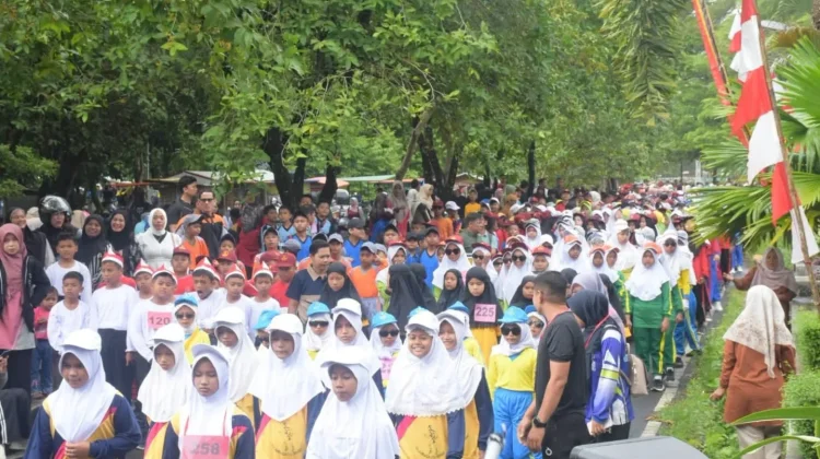 Sebanyak 171 Regu Ikuti Lomba Gerak Jalan Tepat Waktu Semarakkan HUT ke-81 RI di Agam