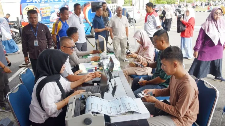 Pemko Pariaman Permudah Layanan Pajak Kendaraan Lewat Program SAJUMPA