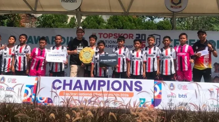 Viktory FS Payakumbuh KU-12 Juara Liga TopSkor Nasional 2026