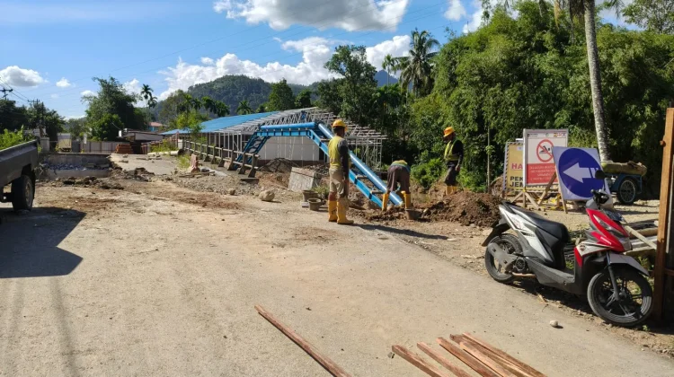 Jembatan Kampung Tanjung Dibangun, Anggaran Capai Rp8,8 Miliar