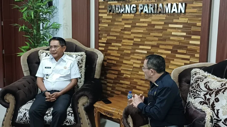 Bupati Padang Pariaman Terima Kunjungan Direktur Layanan HAM RI