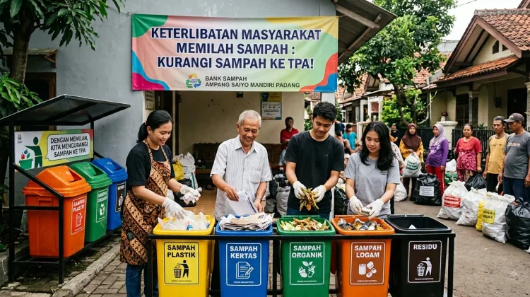 Bank Sampah Ampang Saiyo Dorong Pemko Padang Perkuat Gerakan Pilah Sampah