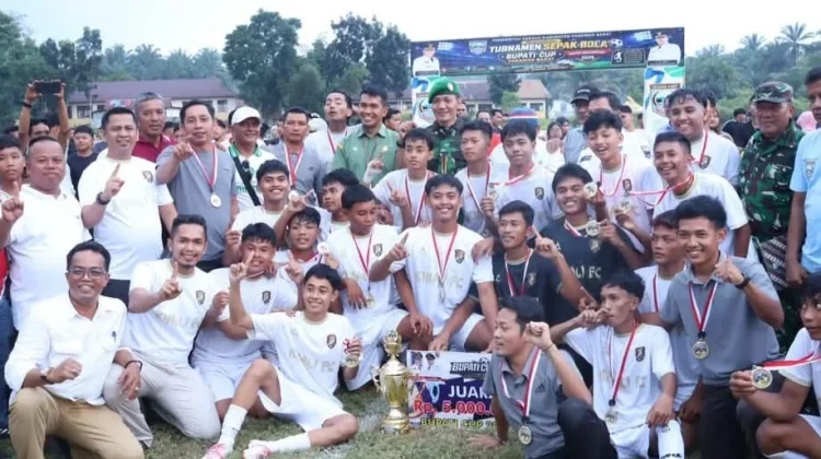 Kinali Juara Bupati Cup 2026, Pasaman Takluk 1 - 2 di Final