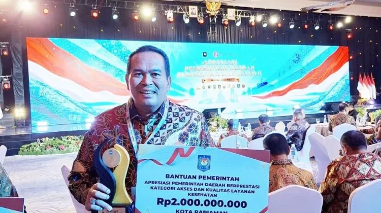 Pemko Pariaman Raih Terbaik I Akses dan Kualitas Layanan Kesehatan