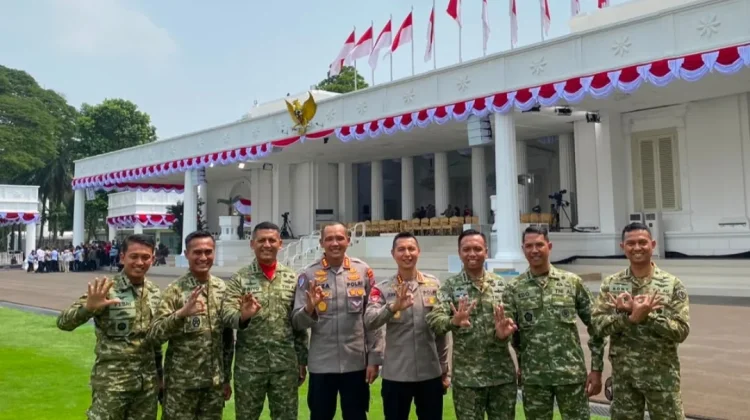 Dirlantas Polda Sumbar Calon Komandan Upacara Ke-81 RI di Istana Negara