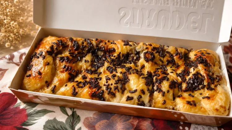 Banana Strudel Cokelat, Kreasi Pastri yang Kaya Rasa