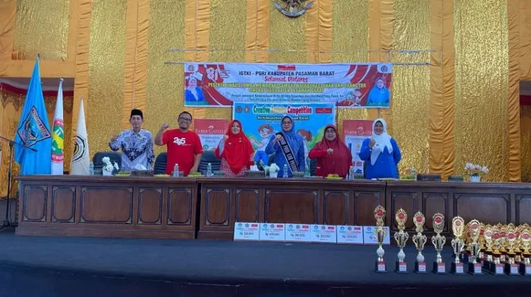 Bunda PAUD Pasbar Apresiasi Kolaborasi Anak dan Orang Tua dalam Lomba Mewarnai