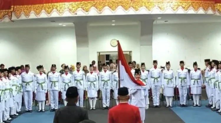 Pengukuhan Paskibraka 2026 Pasbar Selesai, Siap Kibarkan Merah Putih