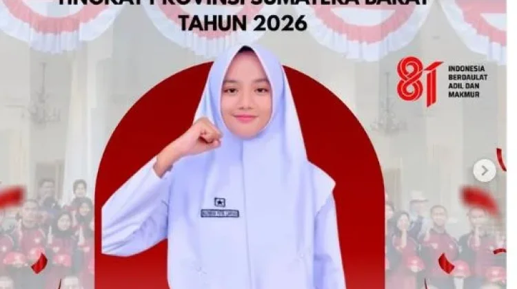 Siswi SMAN 1 Batusangkar dan MAN 2 Pasbar Dipercaya Bawa Baki Paskibraka Sumbar