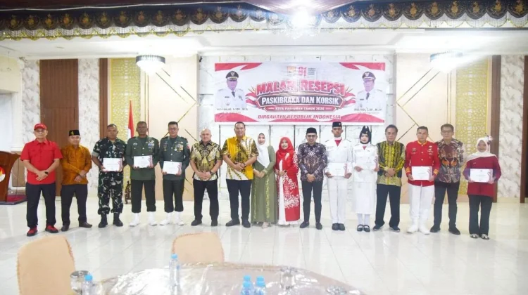 Pemko Pariaman Apresiasi Pasukan Paskibraka Pariaman
