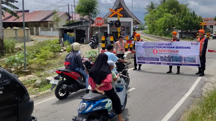 Sebanyak 30 Perlintasan Liar Ditutup, KAI Sumbar Ungkap Ancaman Keselamatan