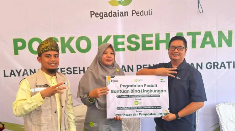 Pegadaian dan IZI Buka Layanan Pos Kesehatan Gratis di Festival Pacu Jalur