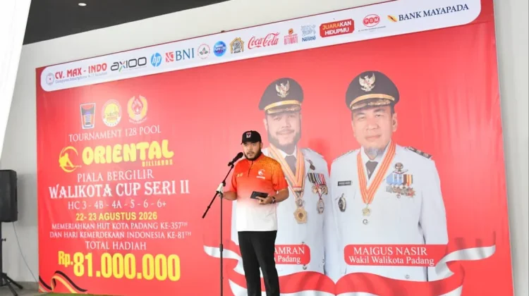 Turnamen Biliar Jadi Ruang Pembinaan di Padang