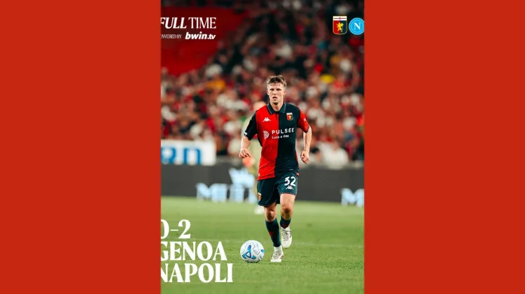 Napoli Tundukkan Genoa lewat Gol Akhir Dramatis