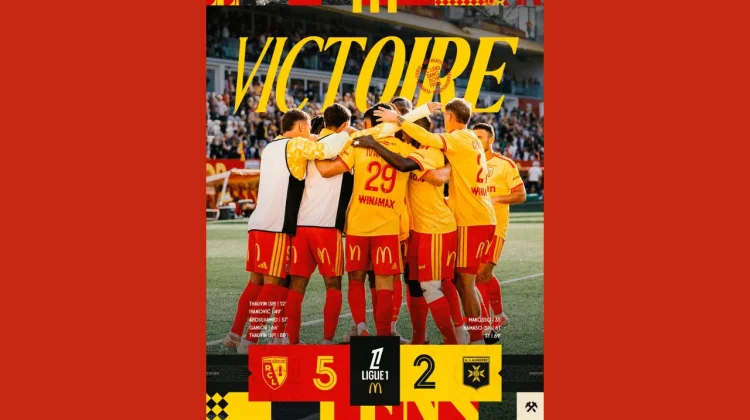 Lens Pesta Gol, Auxerre Takluk Lima Gol