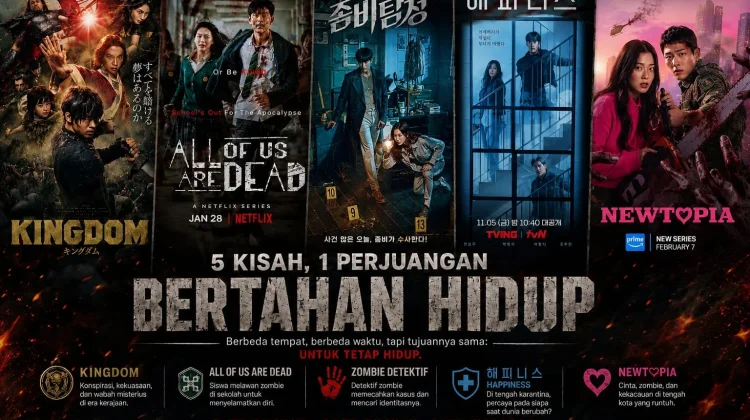 Rekomendasi Drama Korea Bertema Zombie yang Menegangkan