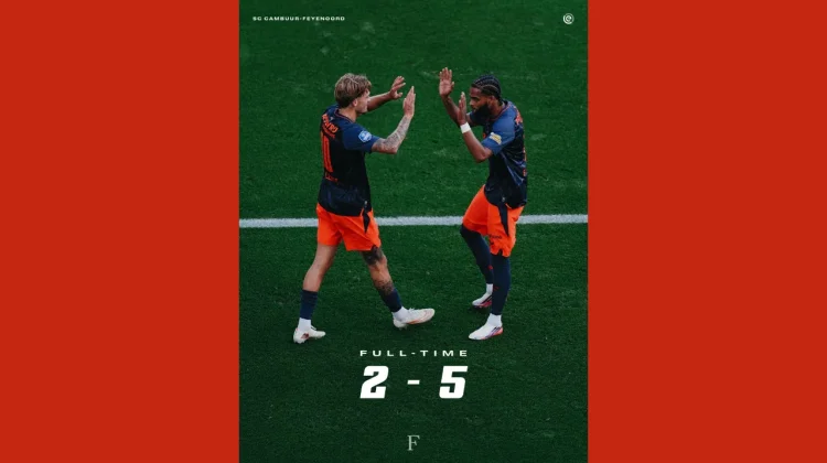 Feyenoord Pesta Gol, Cambuur Tumbang Telak