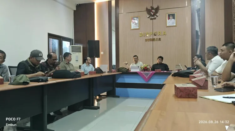 KONI Sumbar Bentuk Panitia Besar Porprov 2026, Editiawarman Jabat Ketua Pelaksana