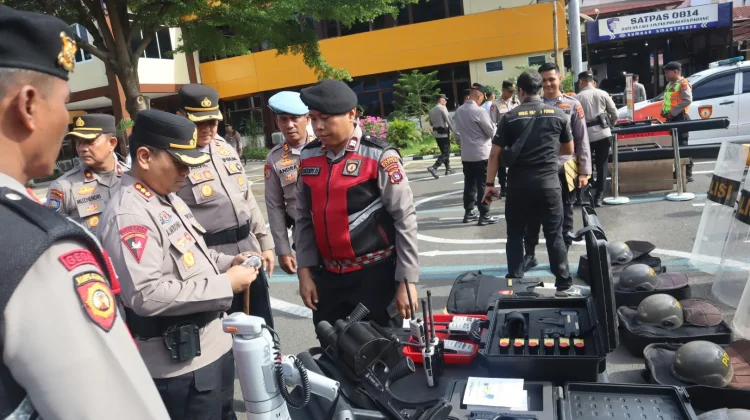 Polresta Padang Siapkan Personel & Sarana Prasarana Hadapi Ancaman Karhutla