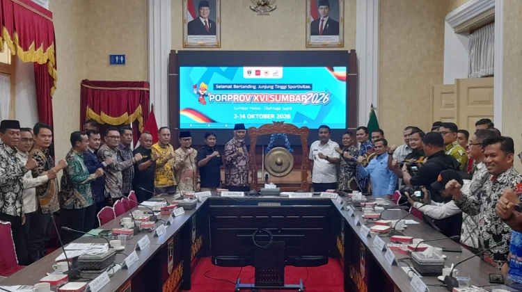 Gubernur Pastikan Porprov Sumbar Digelar Oktober 2026