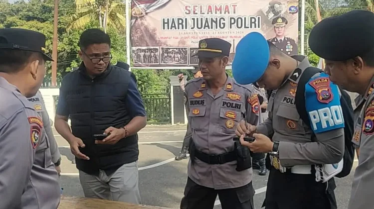 Propam Polda Sumbar Periksa Ponsel Polisi Cegah Judi Online