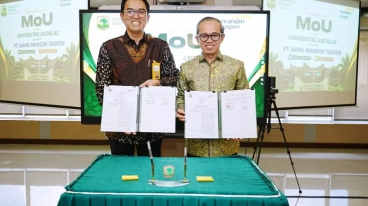 Unand dan Bank Mandiri Taspen Perkuat Hilirisasi Riset Kampus