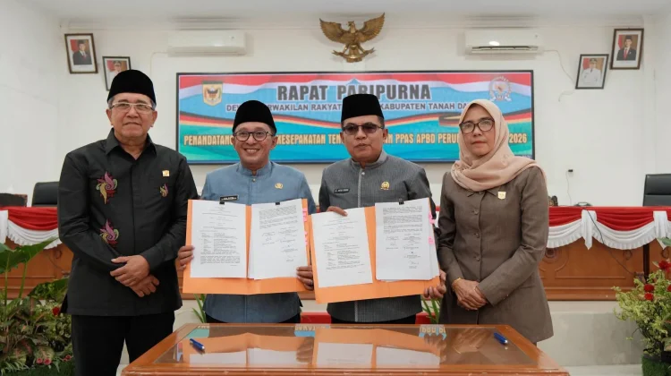DPRD dan Pemkab Tanah Datar Sepakati Perubahan KUA-PPAS 2026