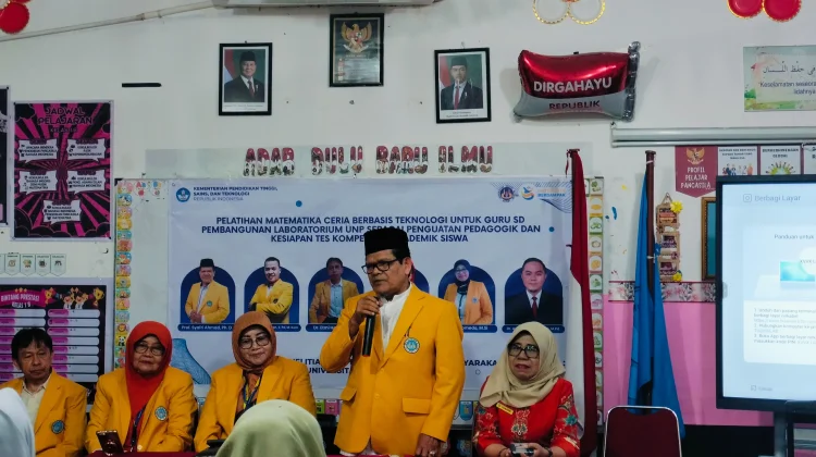UNP Gelar Pelatihan Matematika Ceria Berbasis Teknologi bagi Guru SD