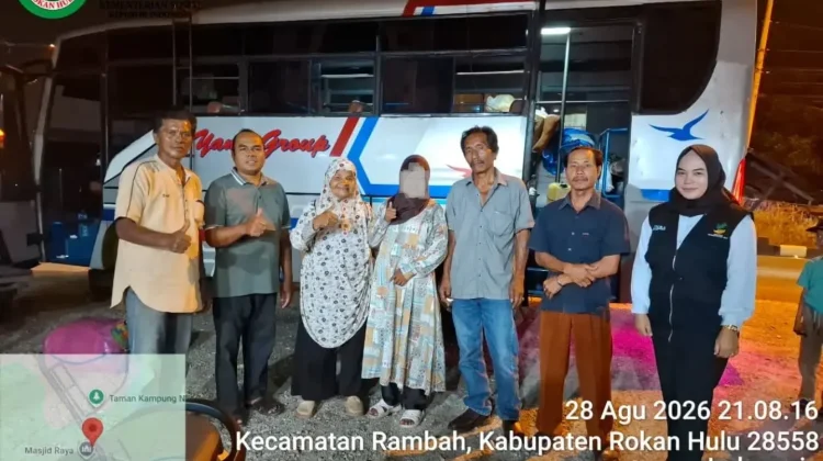 Dinsos Payakumbuh Pulangkan Perempuan Terlantar ke Rokan Hulu
