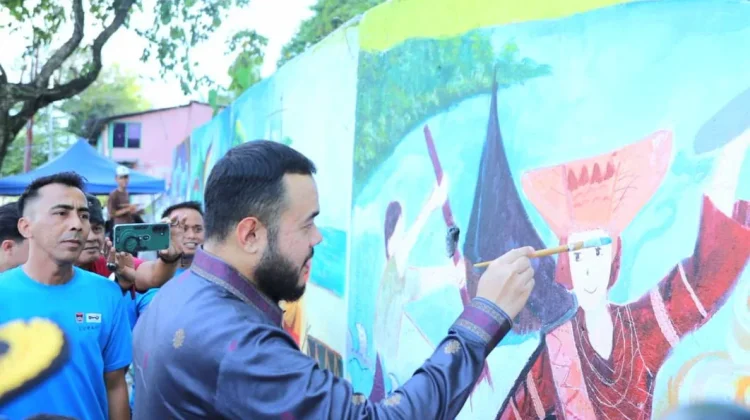 Lomba Mural Hidupkan Ruang Publik Kota Padang