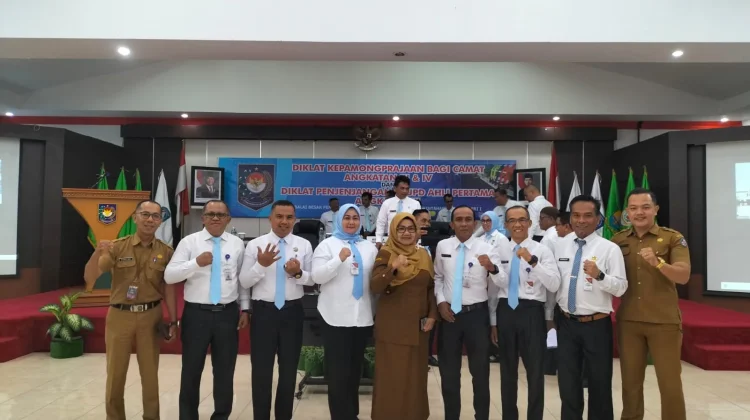 Enam Camat Limapuluh Kota Ikuti Diklat Kepamongprajaan