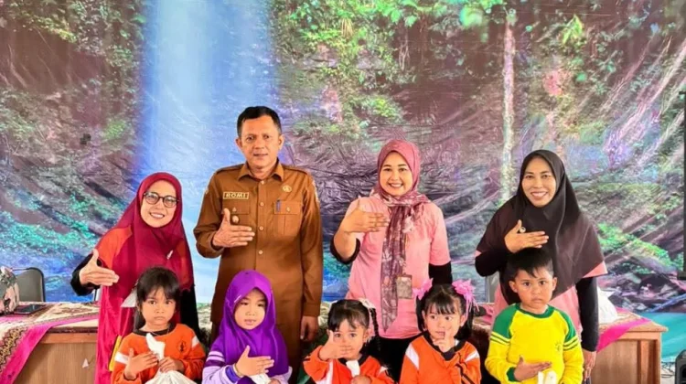 GAS Dorong Kebiasaan Makan Ikan sejak Dini di Dharmasraya