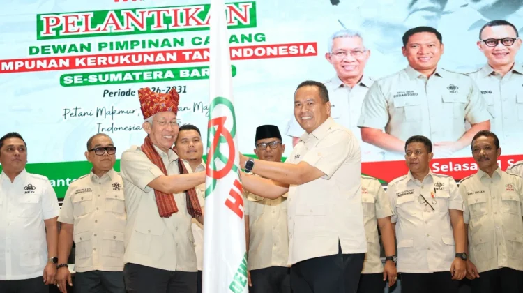 Yota Balad Dikukuhkan Jadi Ketua HKTI Kota Pariaman