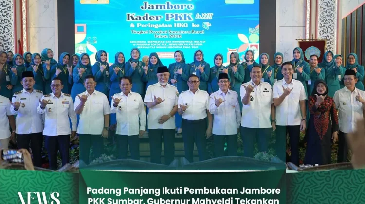 Padang Panjang Ikuti Pembukaan Jambore PKK Sumbar