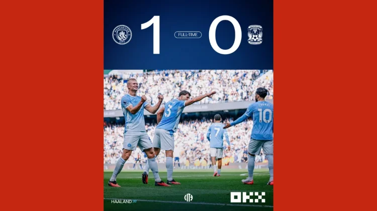 Haaland Bawa City Tekuk Coventry Secara Tipis