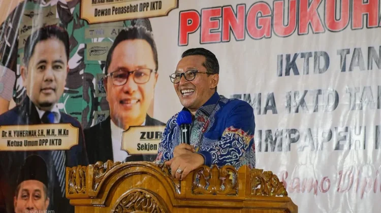 Bupati Eka Putra Puji Kerukunan Perantau Tanah Datar Tanjung Pinang