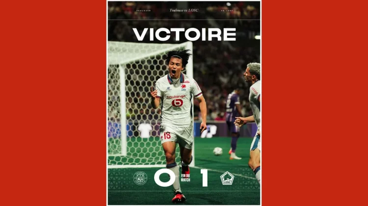 Ueda Jadi Penentu Kemenangan Lille Atas Toulouse