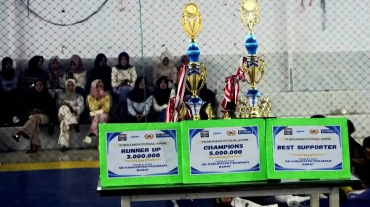 AMPB Cup 2 Tuntas, Pelajar Pasbar Unjuk Prestasi Futsal