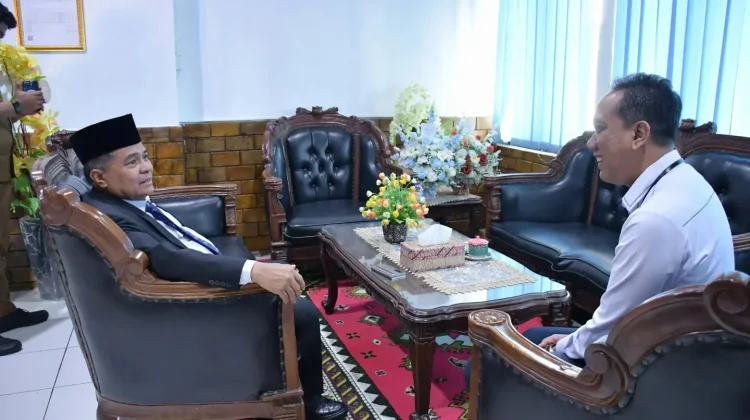 Silaturahmi Bupati Agam Sambut Ketua Pengadilan Negeri Baru