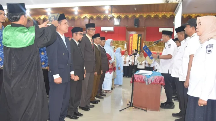 Wali Kota Pariaman Lantik 38 Pejabat Baru