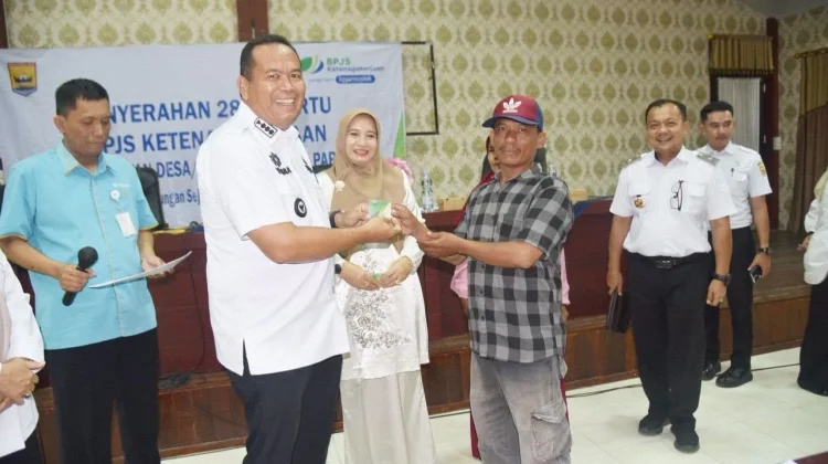 Pekerja Rentan di Pariaman Terlindungi BPJS Ketenagakerjaan