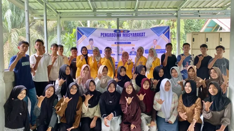 UNP Dampingi Pemulihan Psikologis Warga Salareh Aia Pascabencana