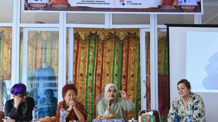 Sulaman Kapalo Samek Padang Pariaman Tembus Pasar Nasional dan Internasional